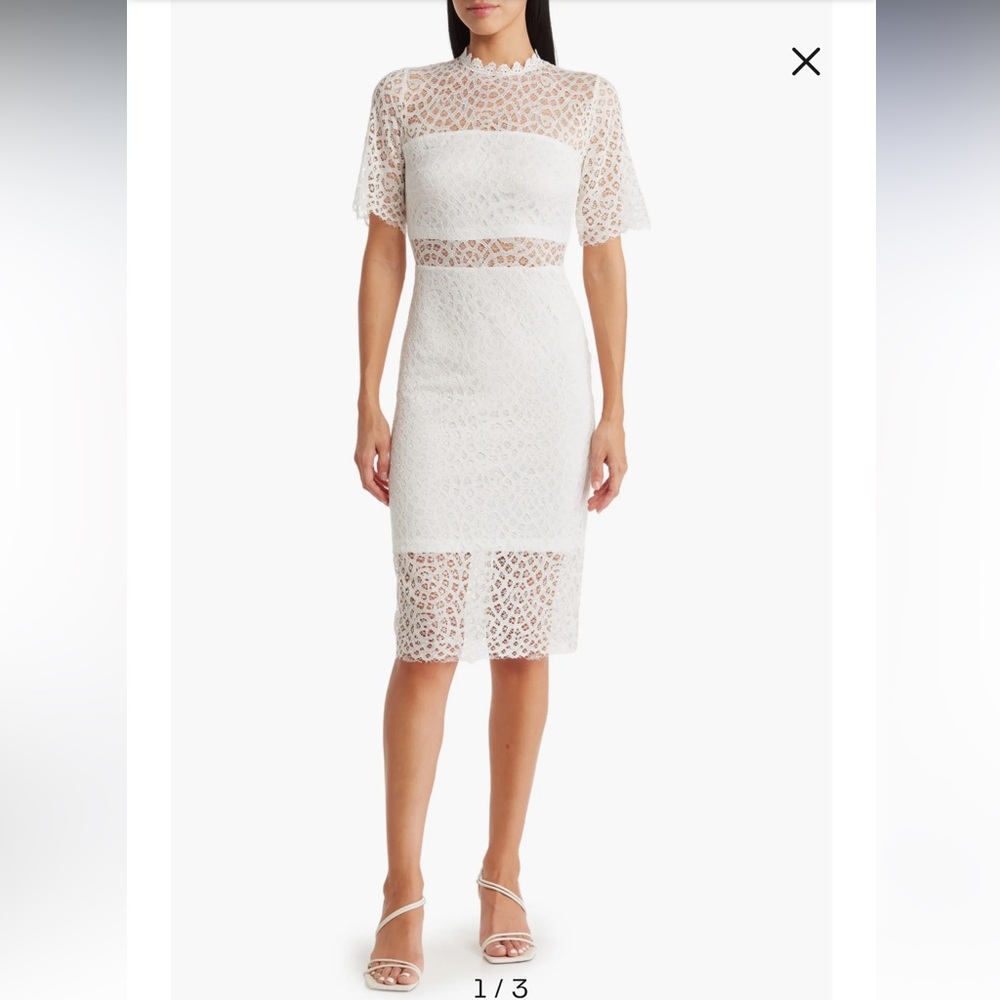 Love By Design White Lace Dress